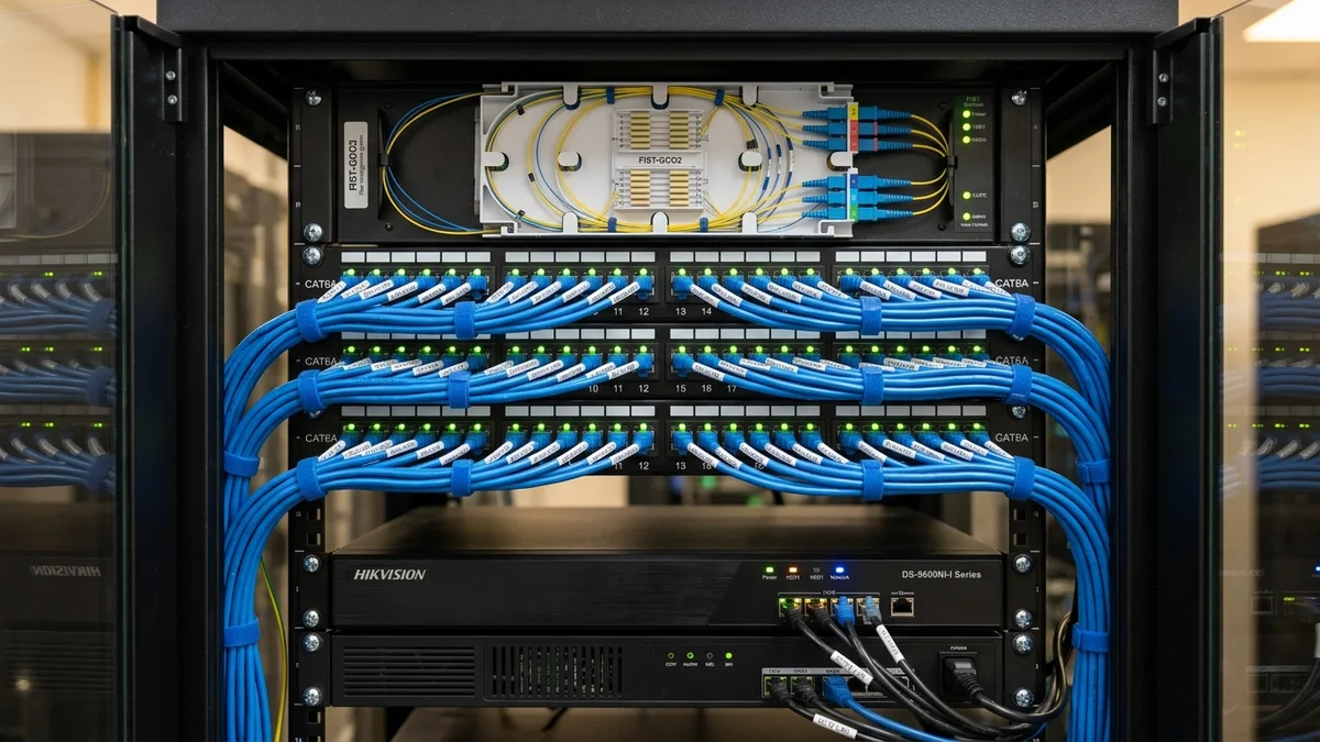 Infrastruktura teletechniczna i szafy RACK